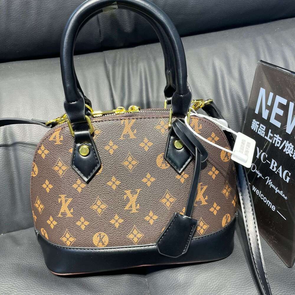 Vintage Shell Handbag 2025 Spring Fashion New Single Shoulder Crossbody Bag