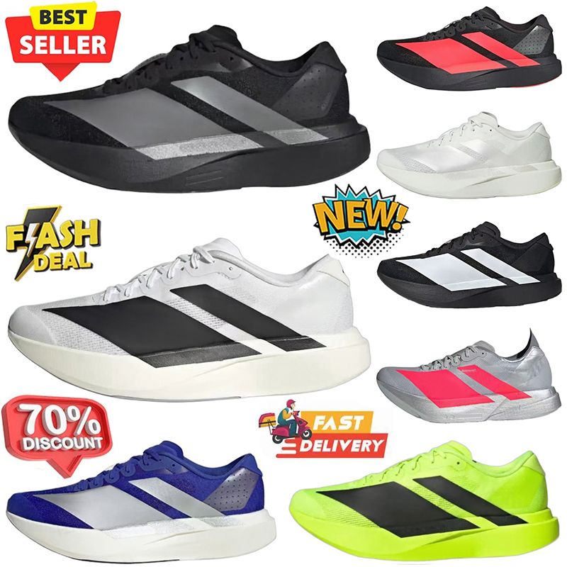 2025 Designer Running Shoes ZERO EVO SL Mens Womens Black White Green Sports Low Outdoor Sneakers Half Size Eur 36-47