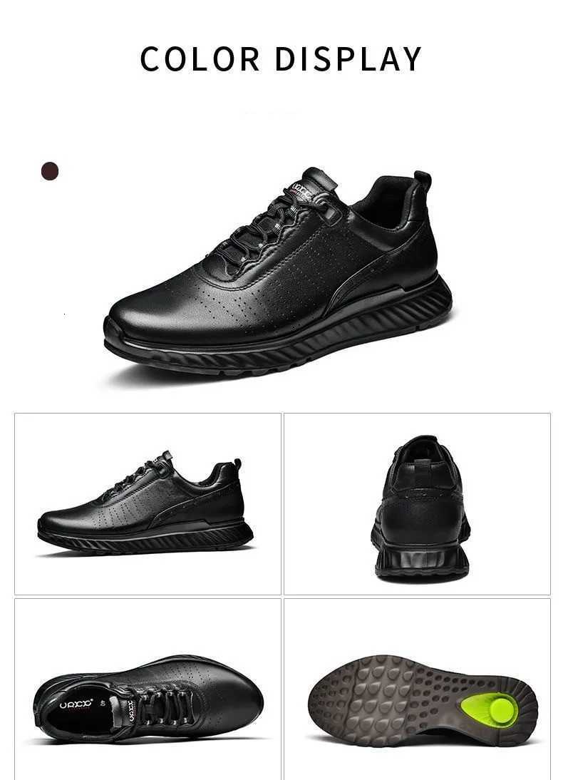 Genuine Leather Trekking Shoes Mens Casual Shoes Business Brand Male Footwear Soft Comfortable Walk Sneakers W250716