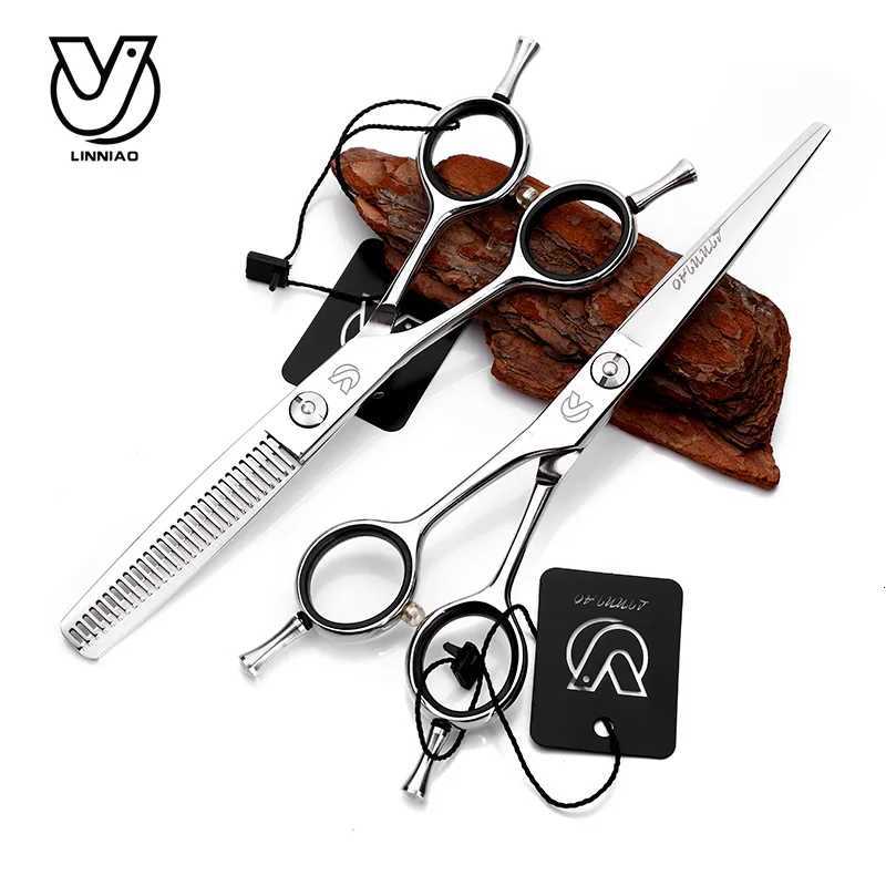 Left Hand Hair Scissor Home Use Hair Hairdressing Scissors Kit Hair Clipper Razor Thinning Cutting Scissor Barber Haircut Set W250716