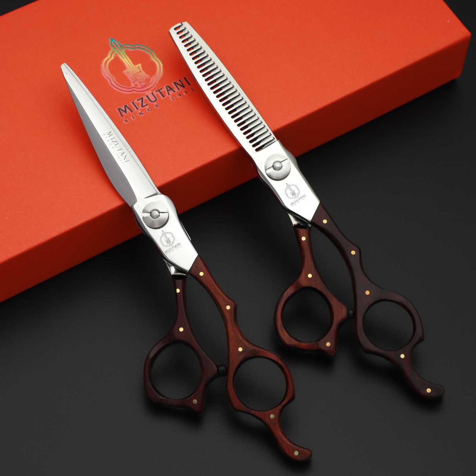 6.0 Inch Barber Scissors VG10 Material Hair Cutting Professional Hairdressing Scissors W250716