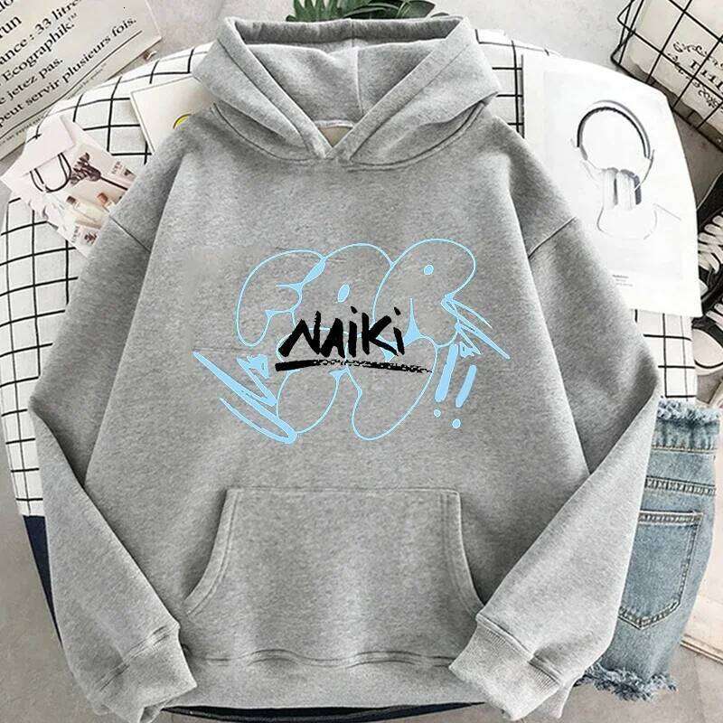 Nicki Nicole FORTY Fans Print Letter Hoodie Trend Pullover Creative Design Clothes Unisex High Street Autumn Winter Sweatshirts