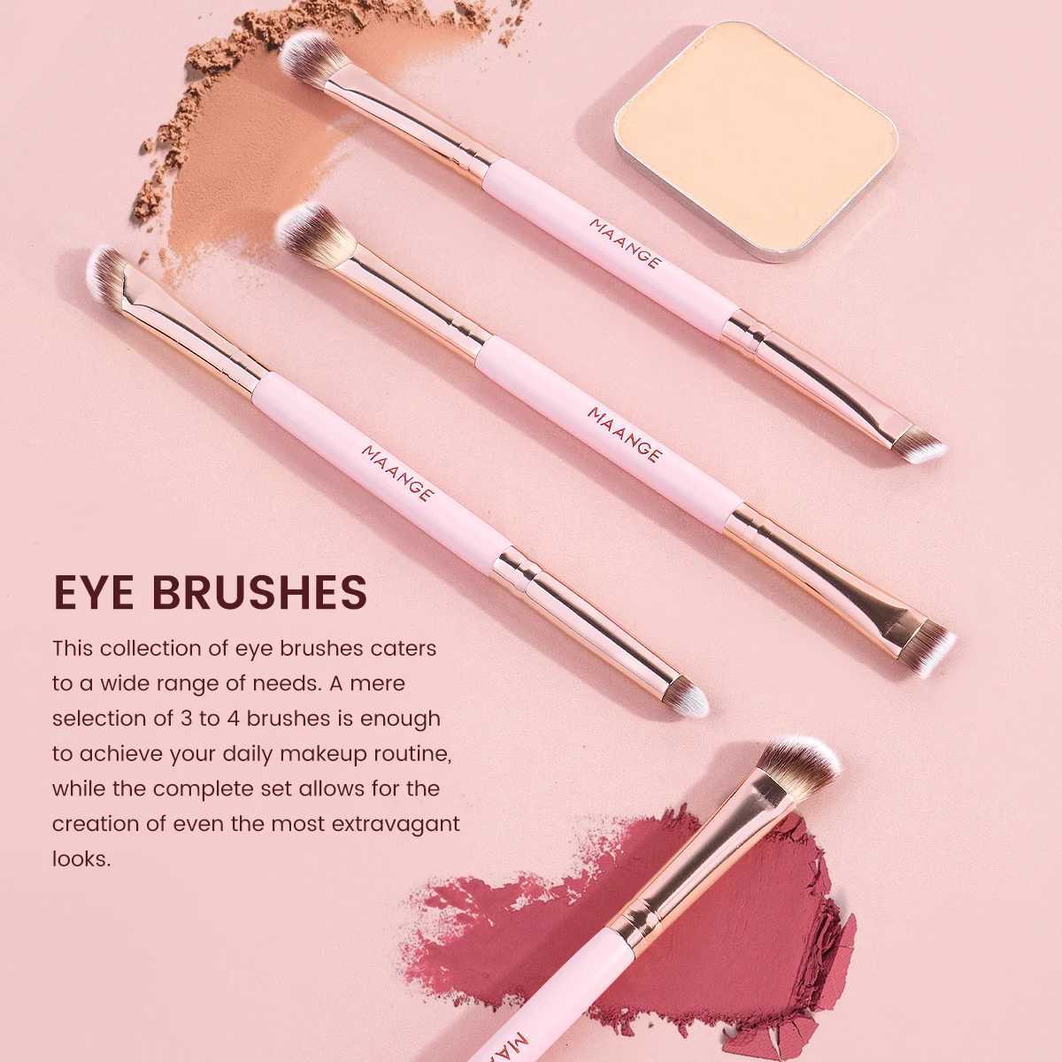 7pcs Double Head Makeup Brushes Dense Foundation Concealer Liquid Cream Blending Detail Eyeshadow Brushes Beauty Tools XJ2500716