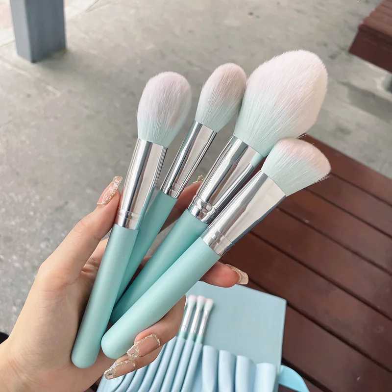 12PCS Makeup Brushes Set Professional Eyeshadow Foundation Concealer Blending Blush Brush Kabuki Soft Fluffy Women Beauty Tool XJ2500716