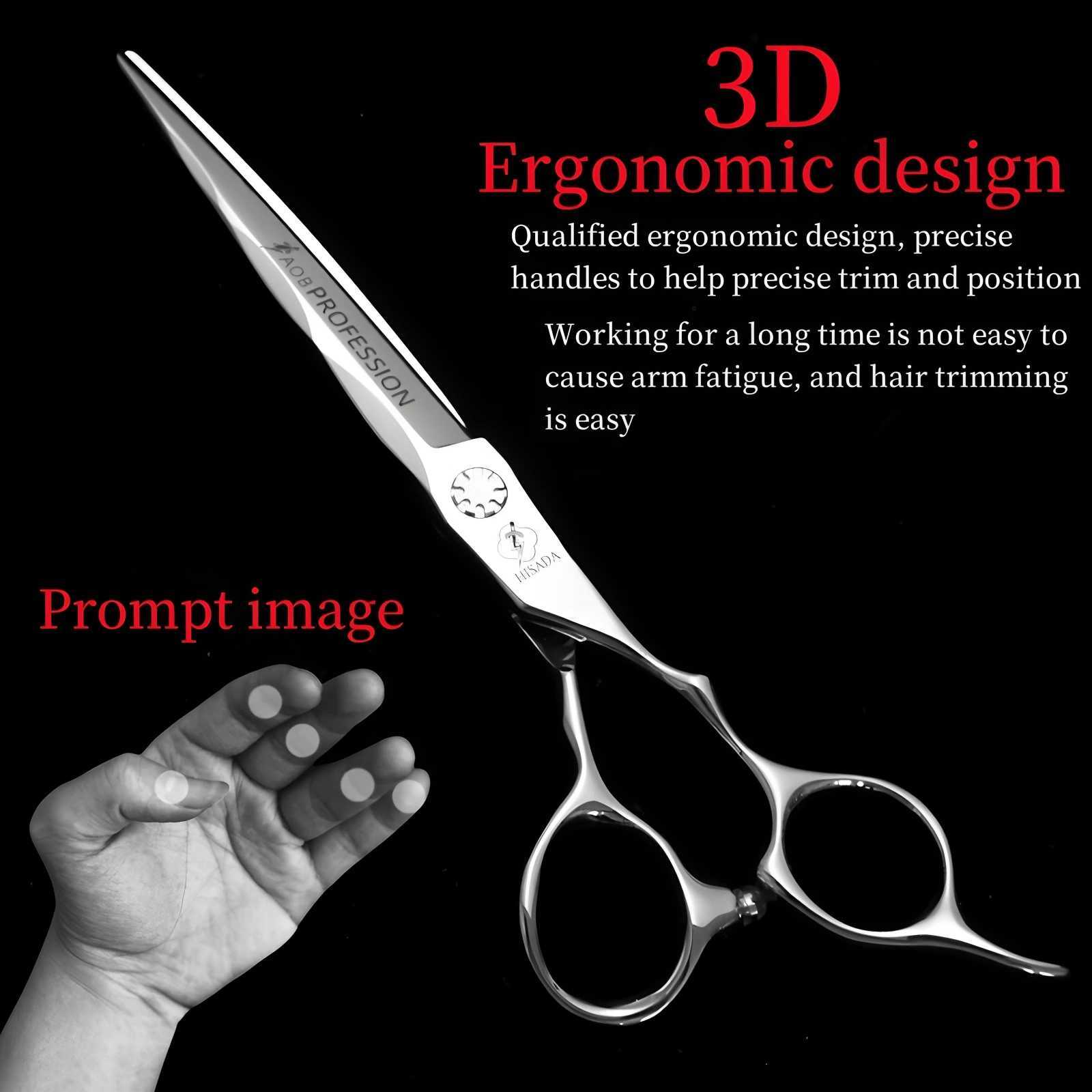 6.0-6.5-inch VG10 Material Professional Hairdressing Scissors HISADA Barber Scissors Hair Cutting Machine Hair Cutting Scissors W250716