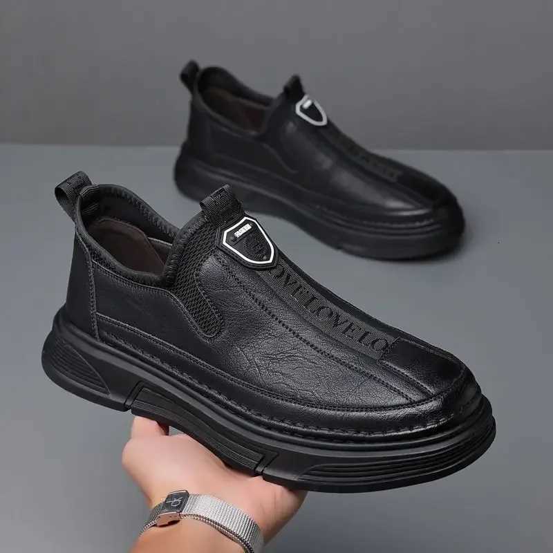 Soft Mens Leather Shoes Business Dress Formal Velvet Moccasin Footwear Offer Mens Casual Shoes High Quality Fashion Low Price PU W250716