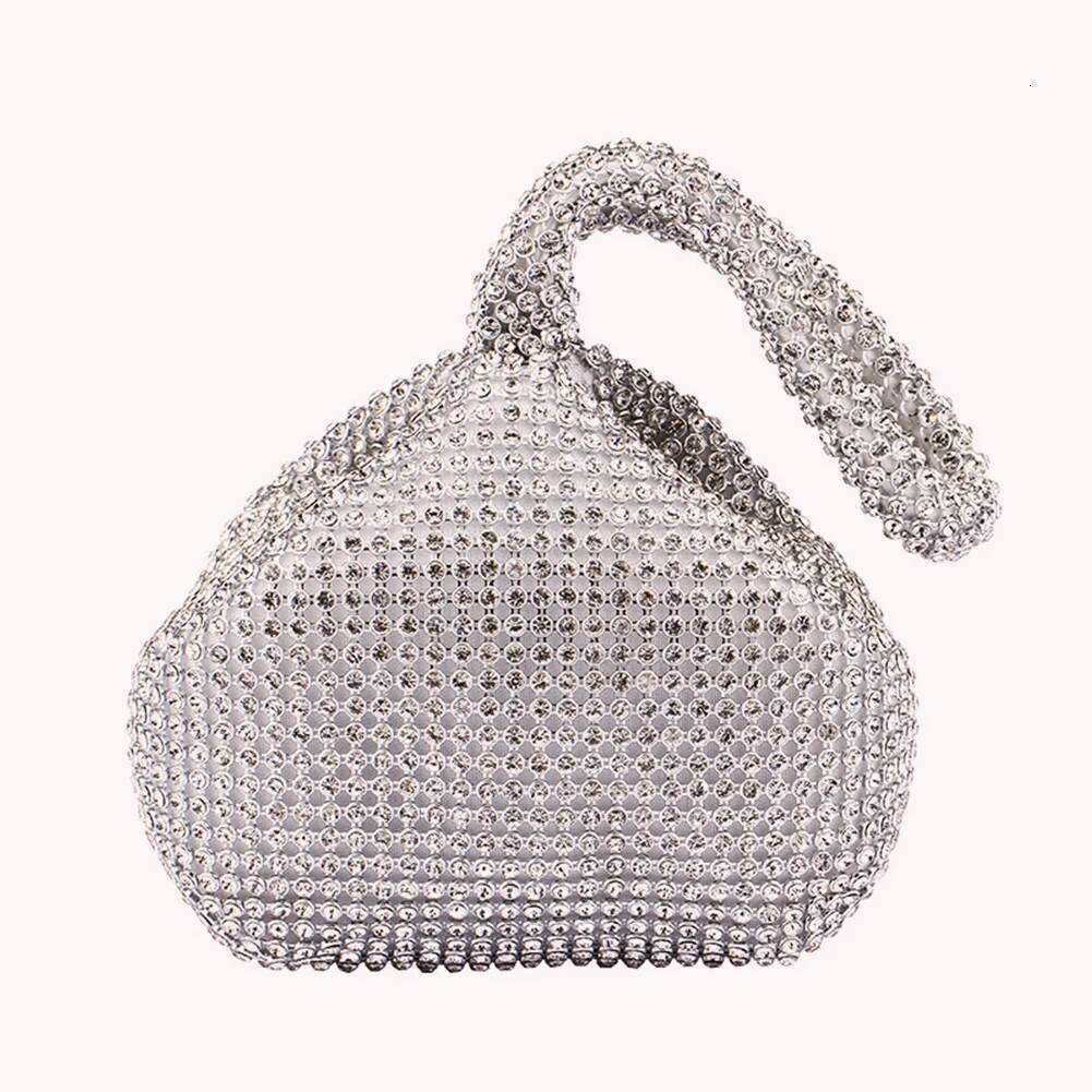 Fashion Rhinestones Evening Clutch Bag Shiny Crystal Female Dinner Party Wedding Purses Handbag Women Birthday Gifts