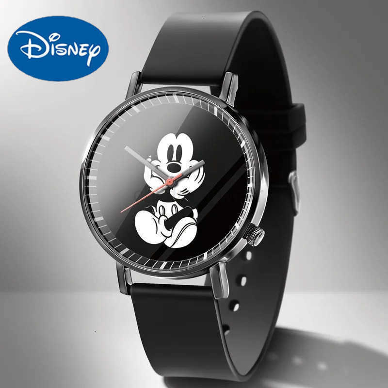 Disney Mickey Minnie Mouse Girl Boy Childrens Kids Watch Women Cute Male Female Couple Wrist Watches Birthday Gifts W20250716