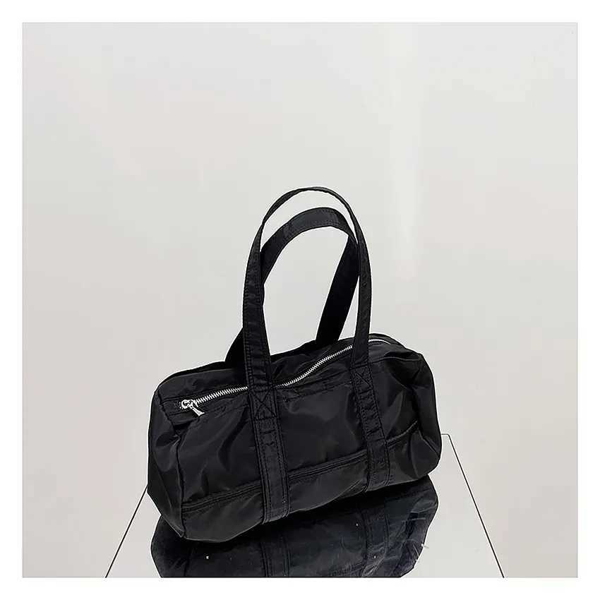 Faionable Sport Fitn Bag Womens Handbag Portable Travel Bag Small Size Cylinder ape Single oulder Bag for Youths