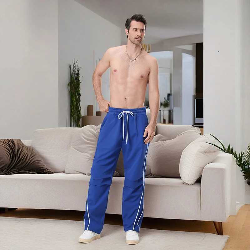 Men s Lightweight Jogger Sweatpants with Adjustable Drawstring Waistband and Side Pockets for Gym Workout y250716