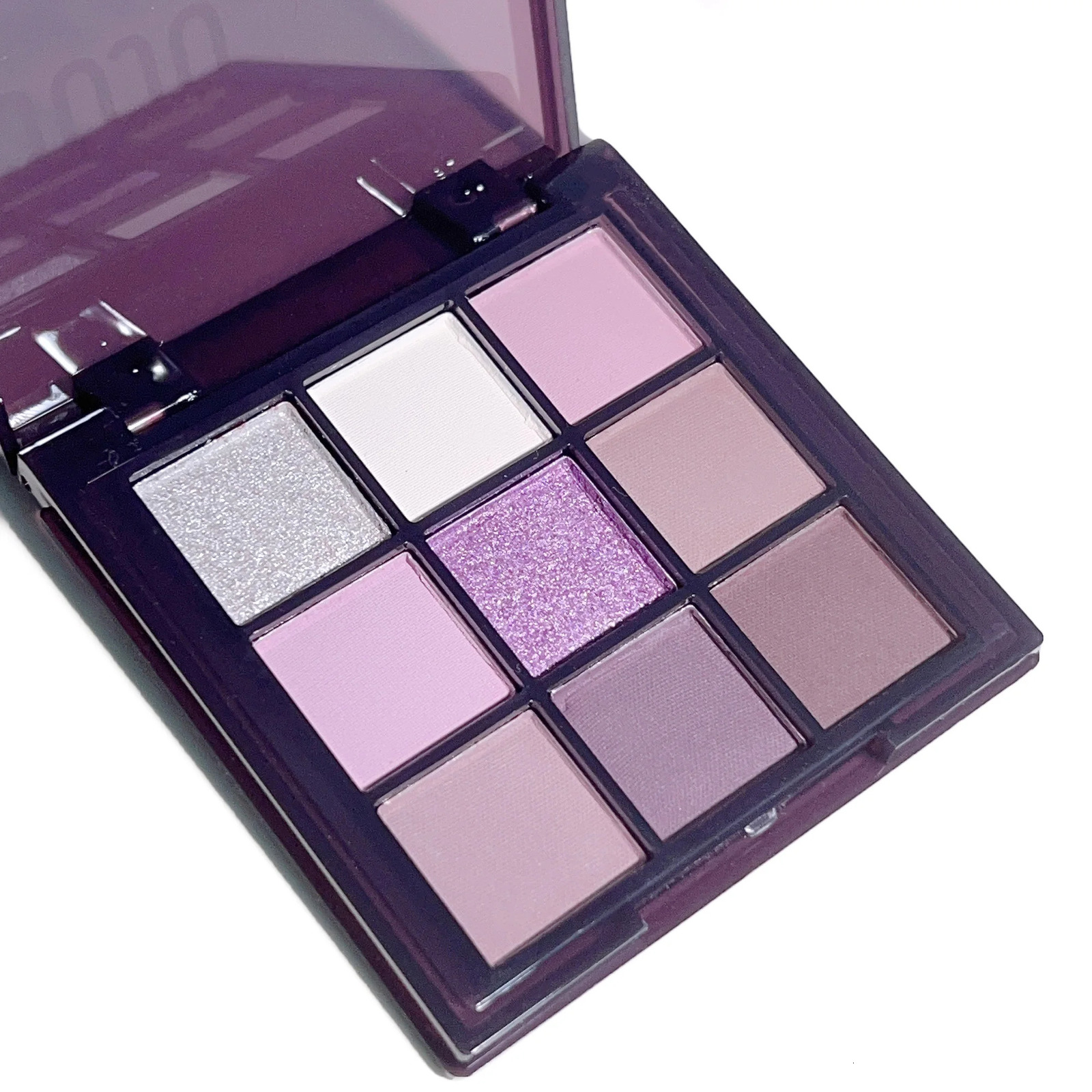 Purple Eyeshadow Palette -9 natural and shimmery finish colors for a long-lasting smoky eye makeup 250712