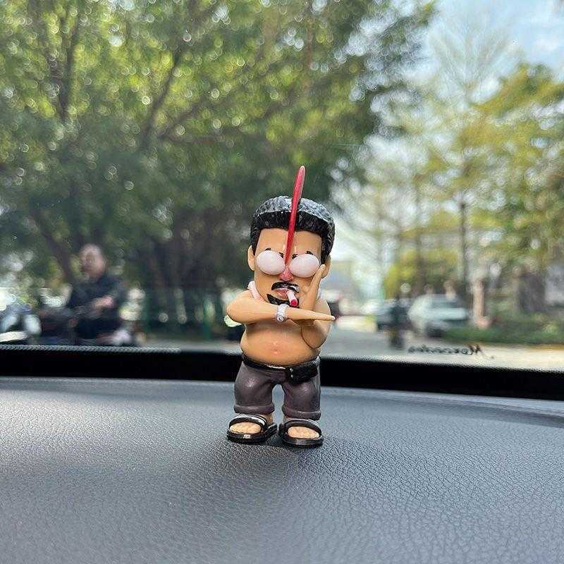 Car Ornament Prank Zhou Xingxing Model Devil Da Hand Figurine Car Interior Dashboard Funny Car Decoration S25716