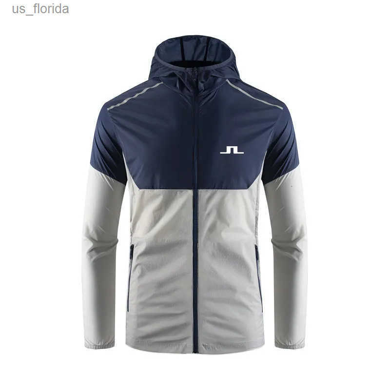 S Jackets J Lindeberg Clothing Spring Summer Men Windbreaker Jacket Quick Drying Breathable Comfortable Casual Sports L250716