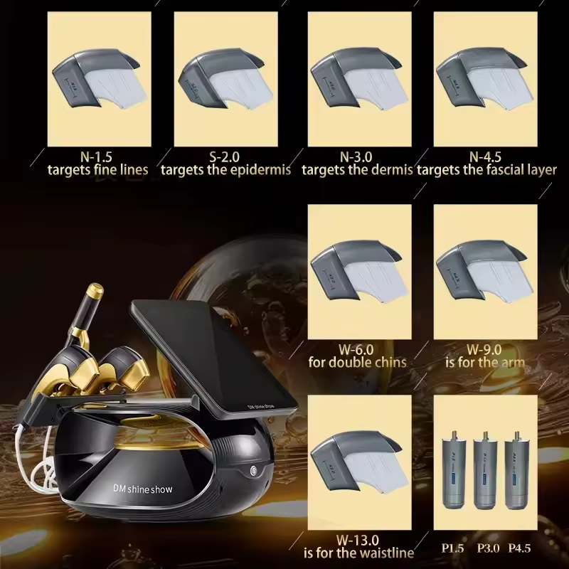 13.3 TT Double Professional Portable Double Lift Facial Pulling Body Lifting Firming Skin Anti Aging Skin Sejuvenation Firming Machine