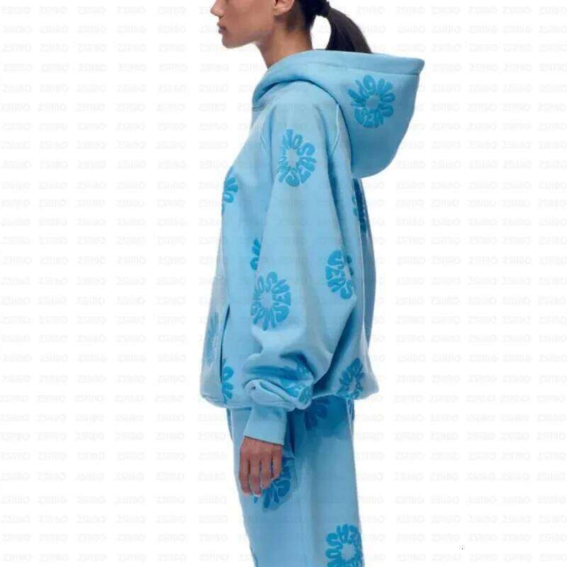 Designer Leisure High Quality 2025 new unisex cotton print style loose Y2K hip-hop street fashion trend hooded sweatshirt