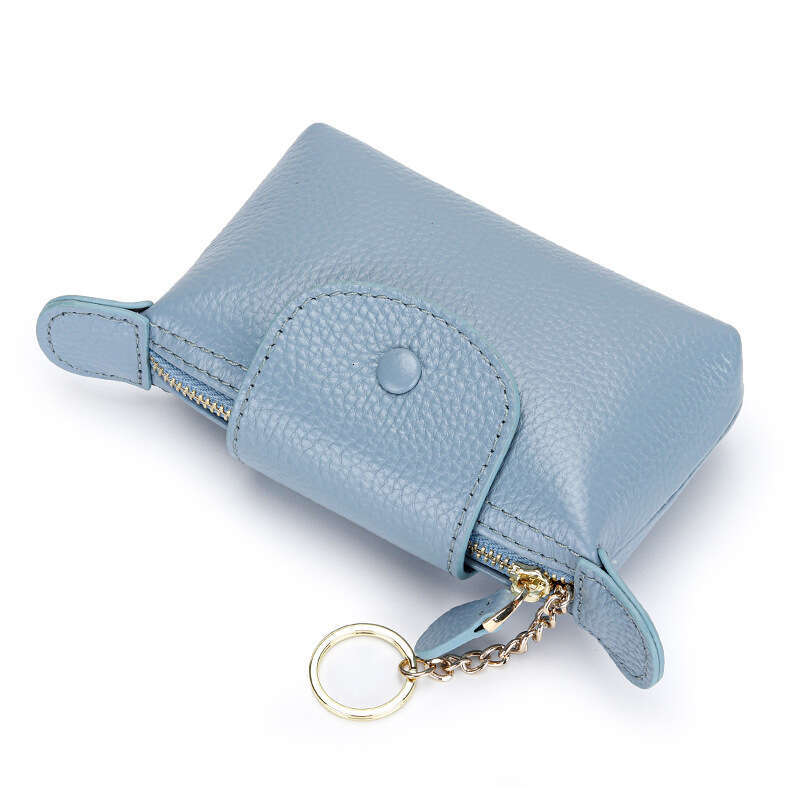 Genuine Leather Purse for Women, Small and Exquisite Mini Bag, New First Layer Cowhide Large Capacity Handheld Coin Pouch