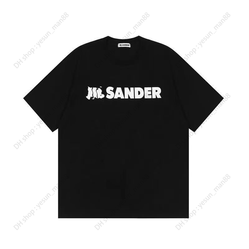 jil sanders tshirt Designer summer high quality printing Casual Classic high street Mens Women T Shirt jil Round Neck Letter Print Luxury Cotton Shirts Sweatshirt te.