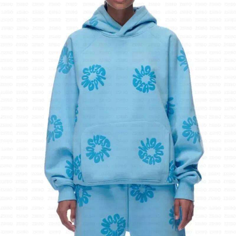 Designer Leisure High Quality 2025 new unisex cotton print style loose Y2K hip-hop street fashion trend hooded sweatshirt
