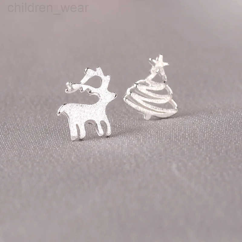 Disney 925 Silver Needles Lovely Mini Stud Earrings Women Cute Heart Star Moon Daisy Christmas Xmas Planet Butterfly Ear Studs W20250716