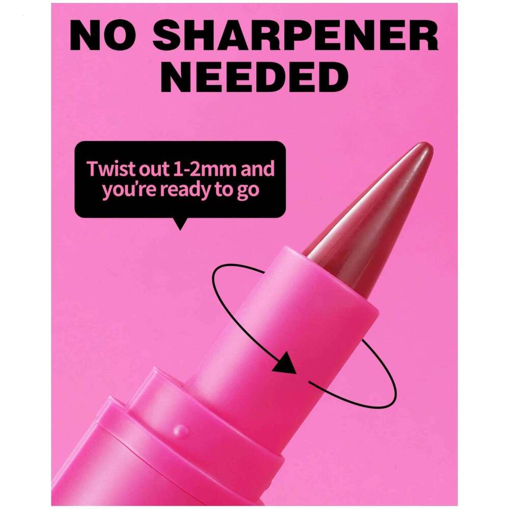 Tapered Gradient Liner Matte Brown Veet Lipstick Pen Waterproof Non Sticky Contouring Tint Lipliner Crayon Lip Makeup X250716