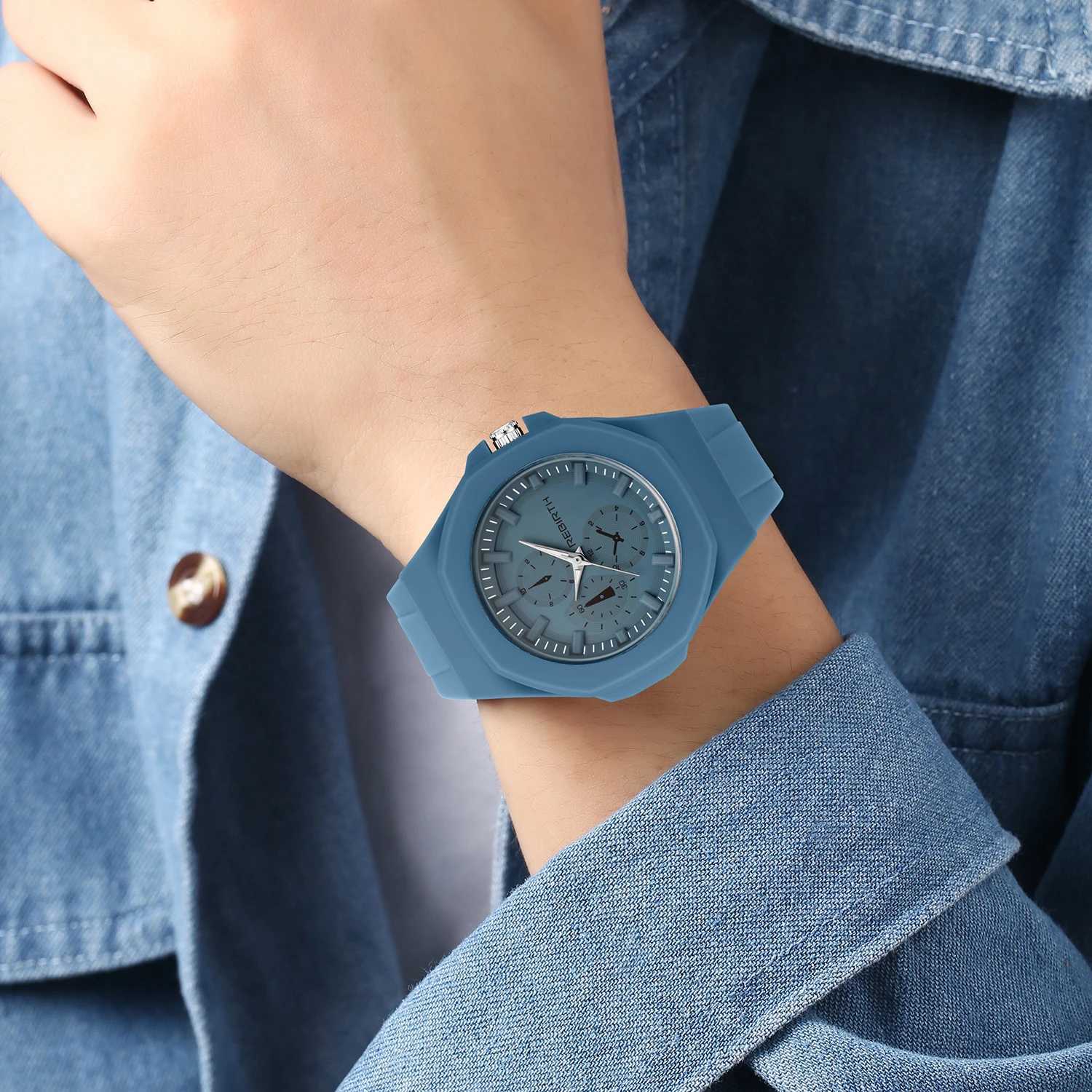 Unisex Sile Str Simple Fashion Quartz Y250715