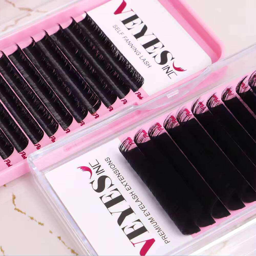 VEYES Wholesale Supplies 0.02 0.03 .05 Mega Volume Extension Trays Synthetic Individual Cashmere Lash Mix