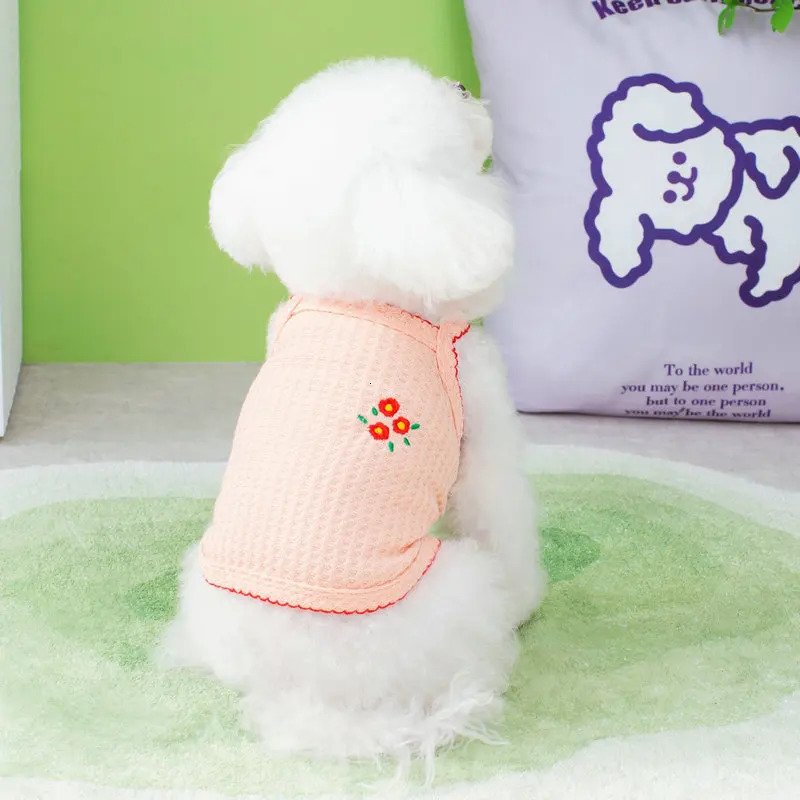 Suspender Vest for Small Dogs Puppy Summer Clothes Dog Cooling Chihuahua Clothing Costume Outfit Pet Cat T Shirt 250711