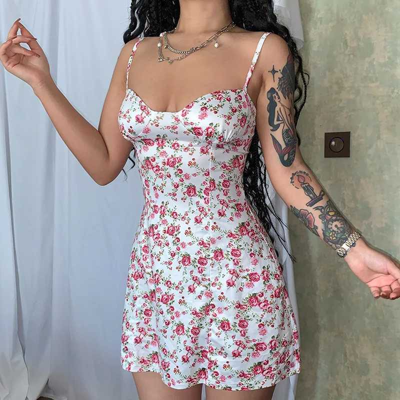 2024 Summer Hot Selling Item Fashion Trends Womens Clothing Upper Clothing Broken Flowers Dress R250716