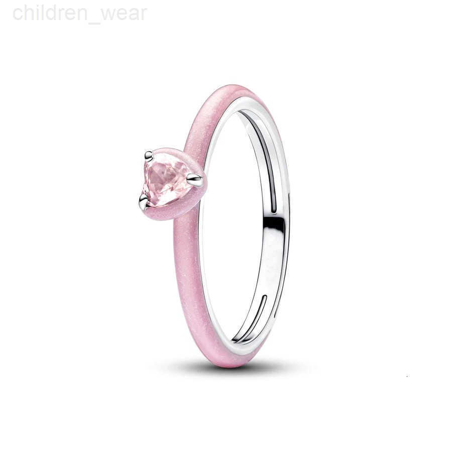 Disney Stitch Stone Sparkling Intertwined Wave Ring Valentines Day Womens DIY Wedding Jewelry Gift W20250716