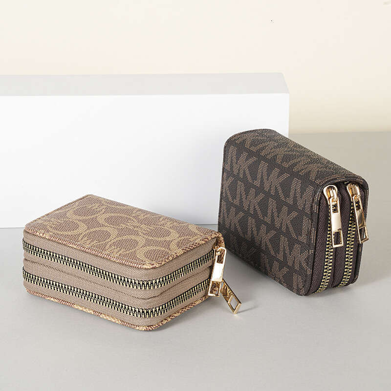 Zipper Accordion Card Holder Wallet Compact Multi-Slot Organizer Stylish Portable Coin Purse for Everyday Use