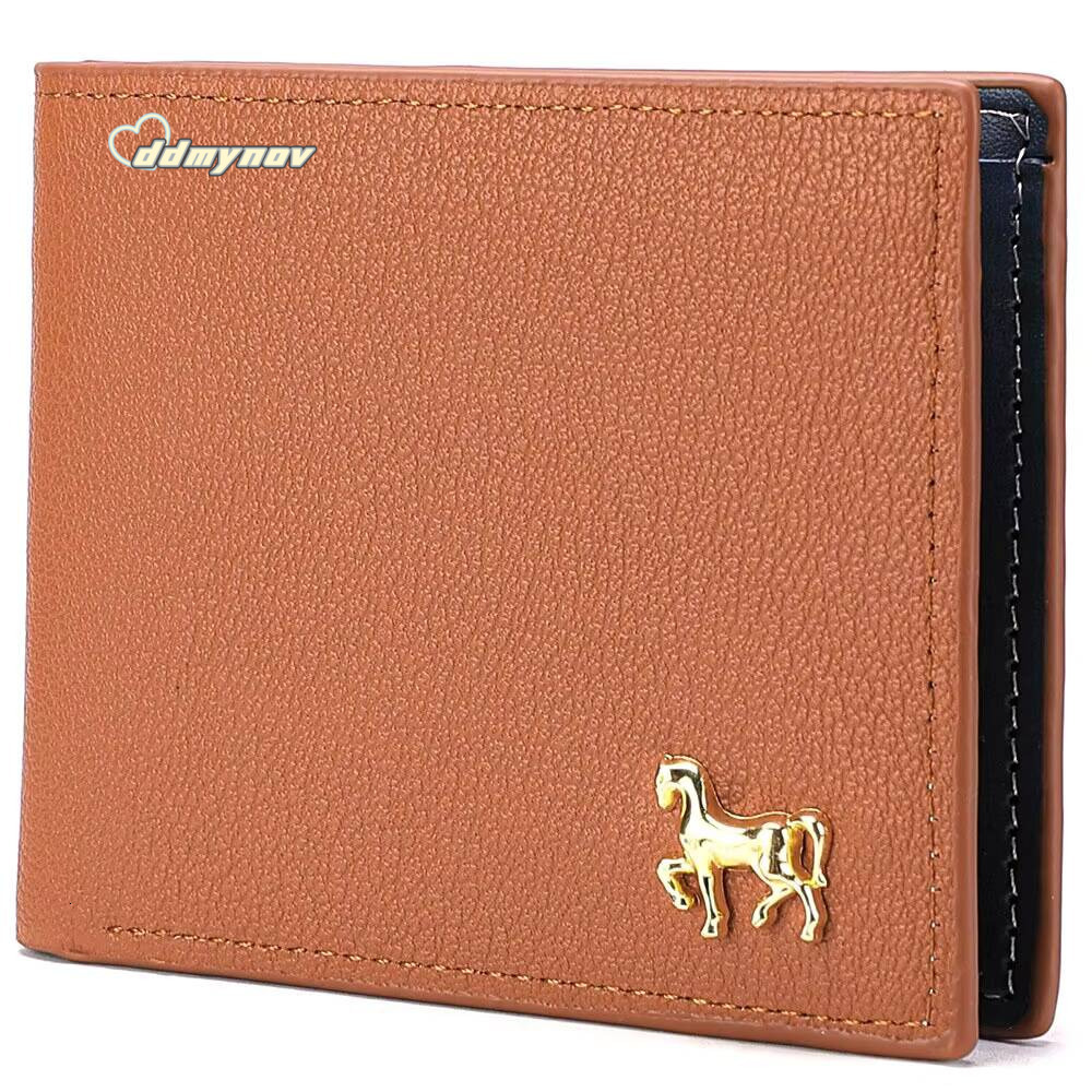 New Mens Horizontal Multi-Functional Business Zipper Coin For Men Wallet With Credit Card Holder ddmynov