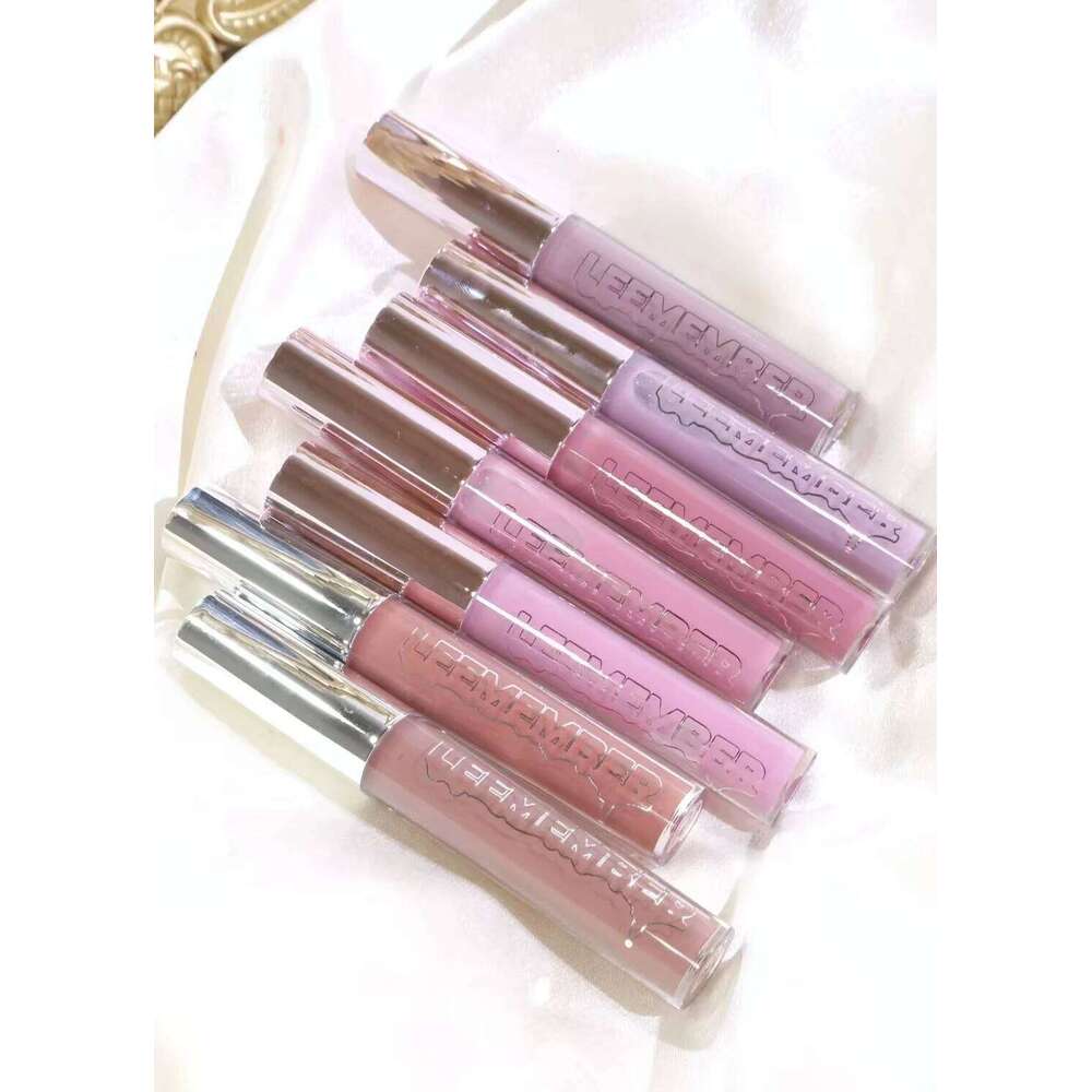 LEEMEMBER Gloss Mirror Original Moisturizing Hydrating Low saturation Color Lipstick Fine Flash Longlasting Lip Makeup 3g