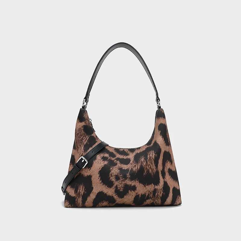 Leopard Print Women Handbags Luxury Design Shoulder Tote Classic Vintage 2024 Crossbody Bag Large Capacity New Trendy
