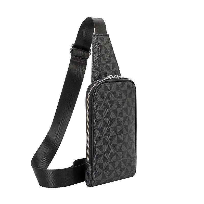 Lacel Urwebin Designer bag Cross Body Korean Fashion Bags Casual Small Unisex Monogram Cashier Thin Chest Phone Bag