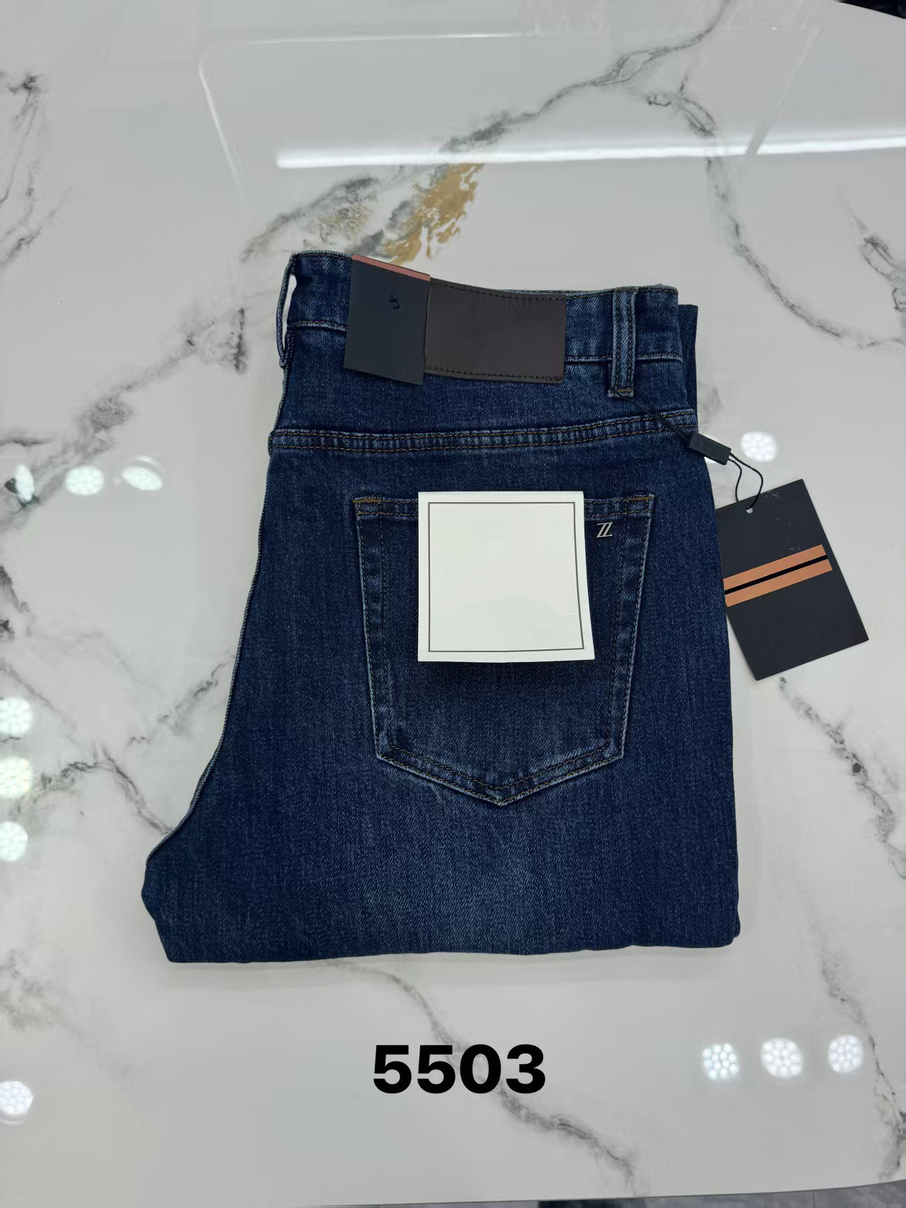Casual Luxe Motorcycle-Inspired Tailored Jeans for Males with Urban Elegance Fit Sizing Options: 30-42 Inches