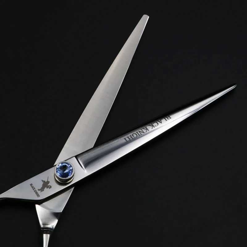 6/7/8 Inch Black Knight Professional Hair Scissors Left Handed Scissors Barber Sets Shears Hairdressing Salon Tools W250716
