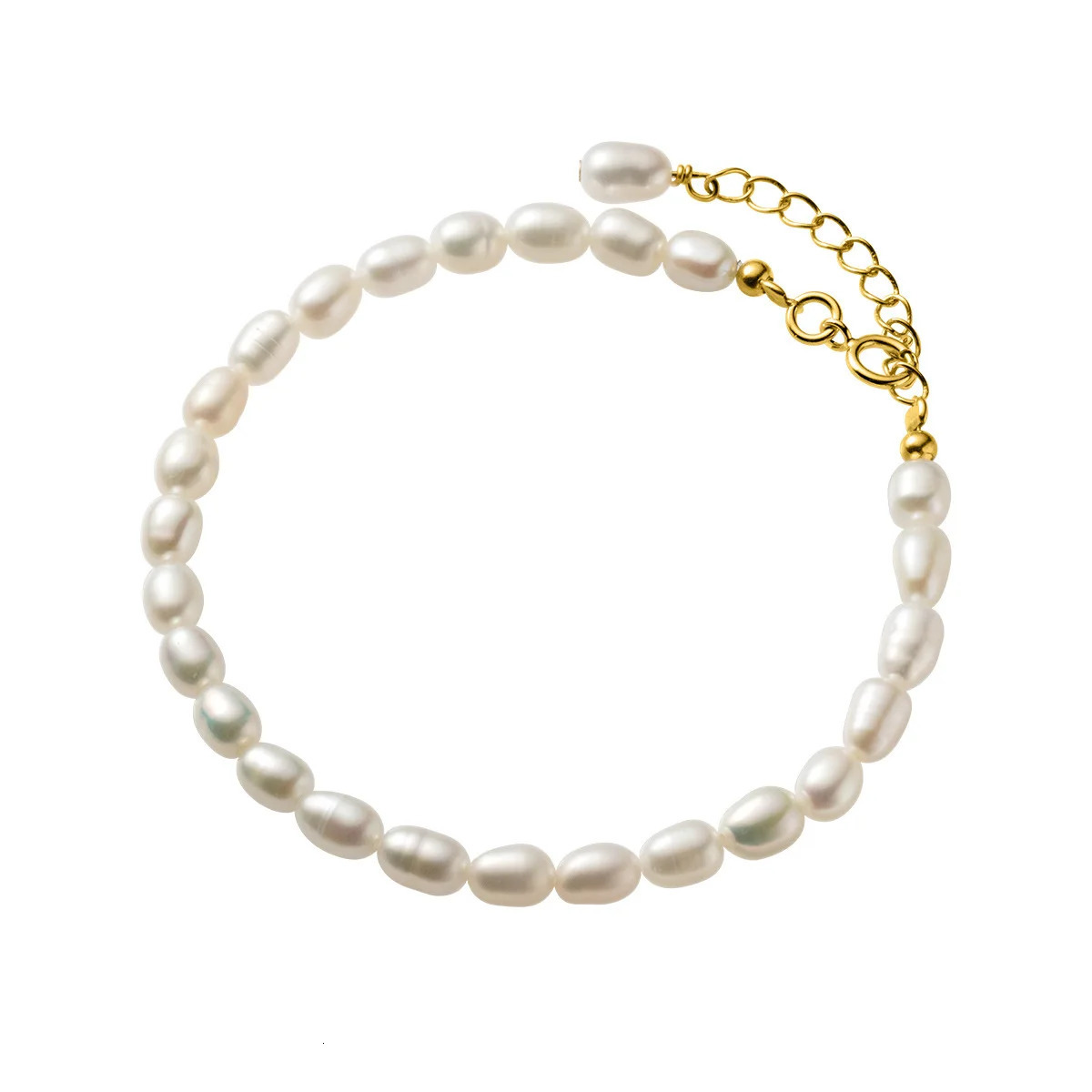 16cm-20cm Silver Bracelet For Women Pearl Bracelet Silver 925 Jewelry Fashion Chain Bracelets Female Girls Minimalist Elegant 250712