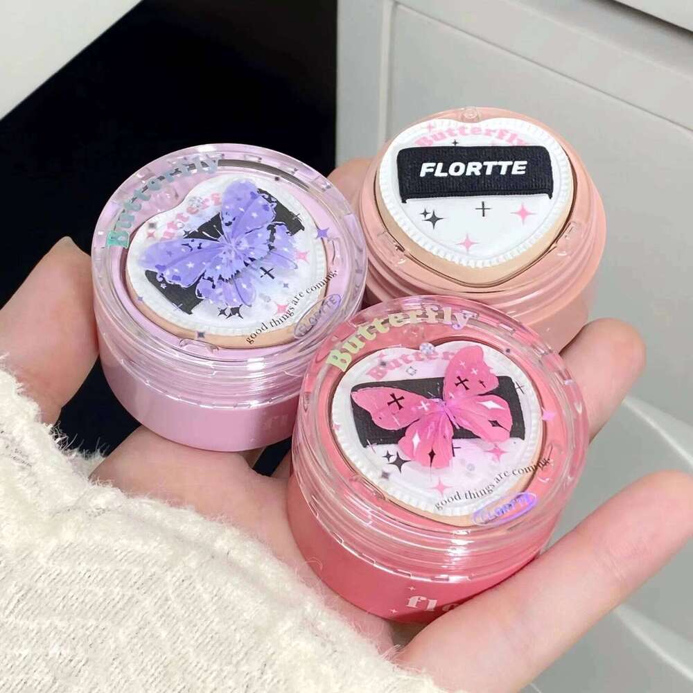 FLORTTE Cream Blush for Cheeks Face Makeup,Radiant Finish, Hydrating,Creamy,Lightweight Blendable Color,Vegan & Cruelty-Free X250716