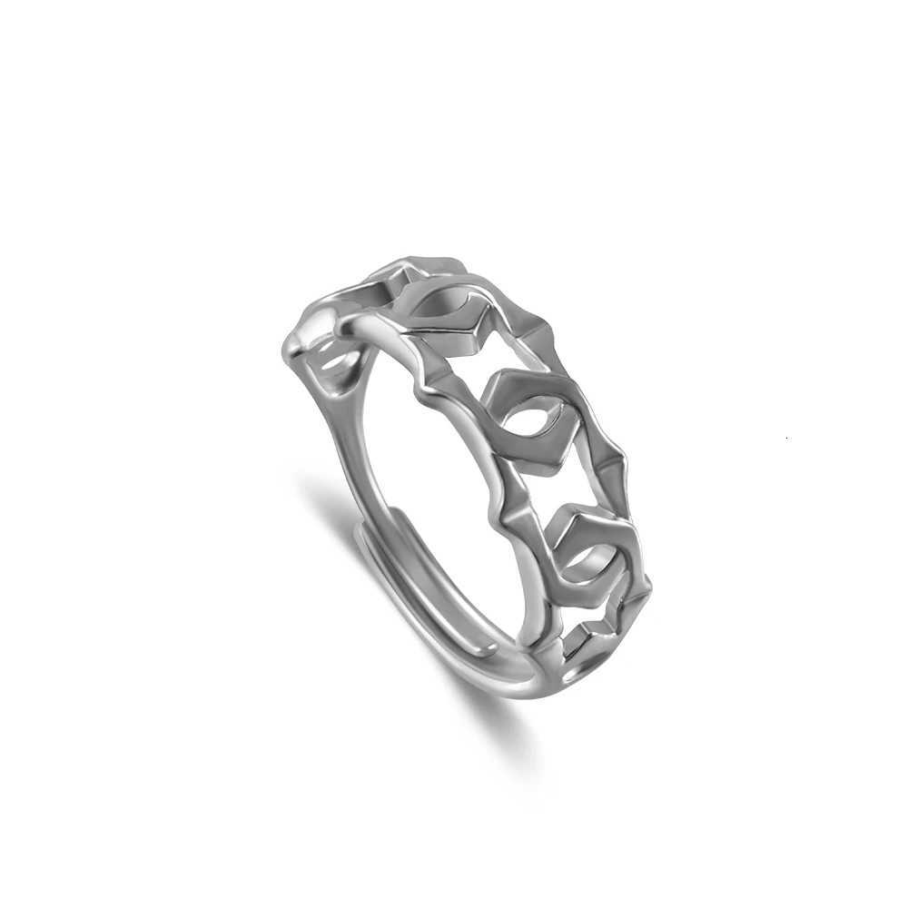 1PC Stainless Steel Thumb Rings Ladies Mens Toe Rings Adjustable Open Band Simple Exquisite Womens Ring S250716