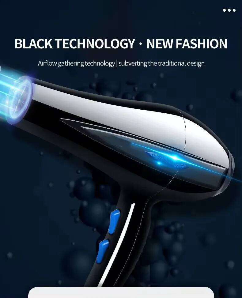 Hot Selling Salon Professional DC Motor With Concentrator/Diffuser/Ionic Blue Light Blow Hair Dryer