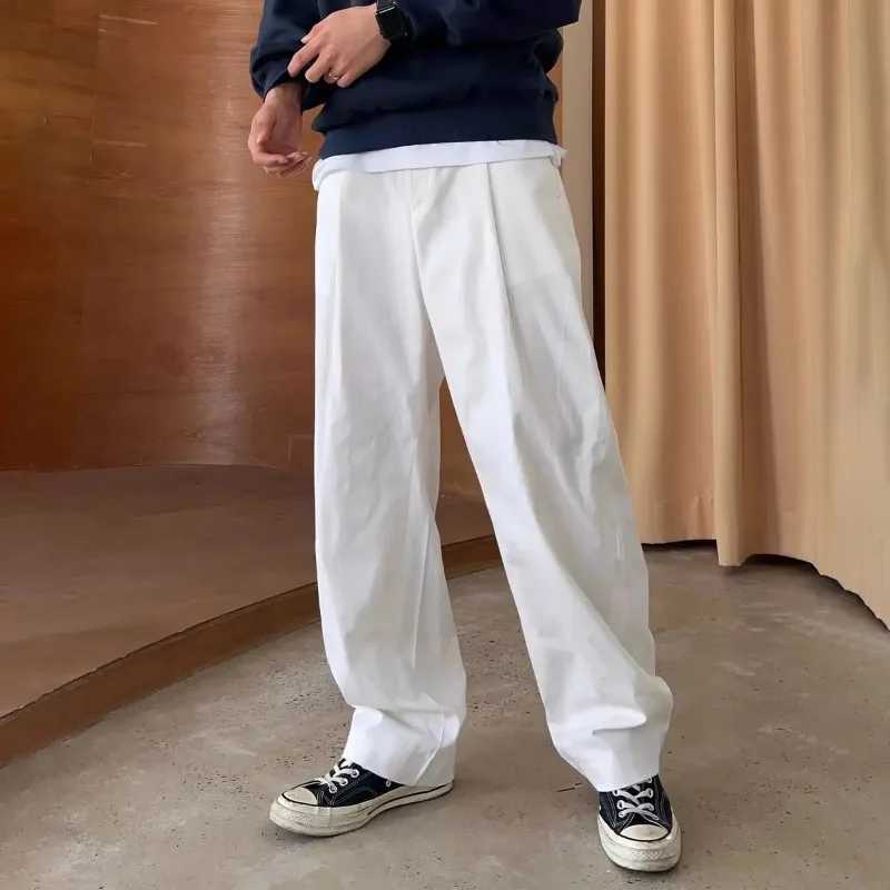 100% Silk Trousers for Men Thin Cooling Straight Summer Tailoring Cool Office Business Casual Pants Man Long XXXL Plus Size Big y250716
