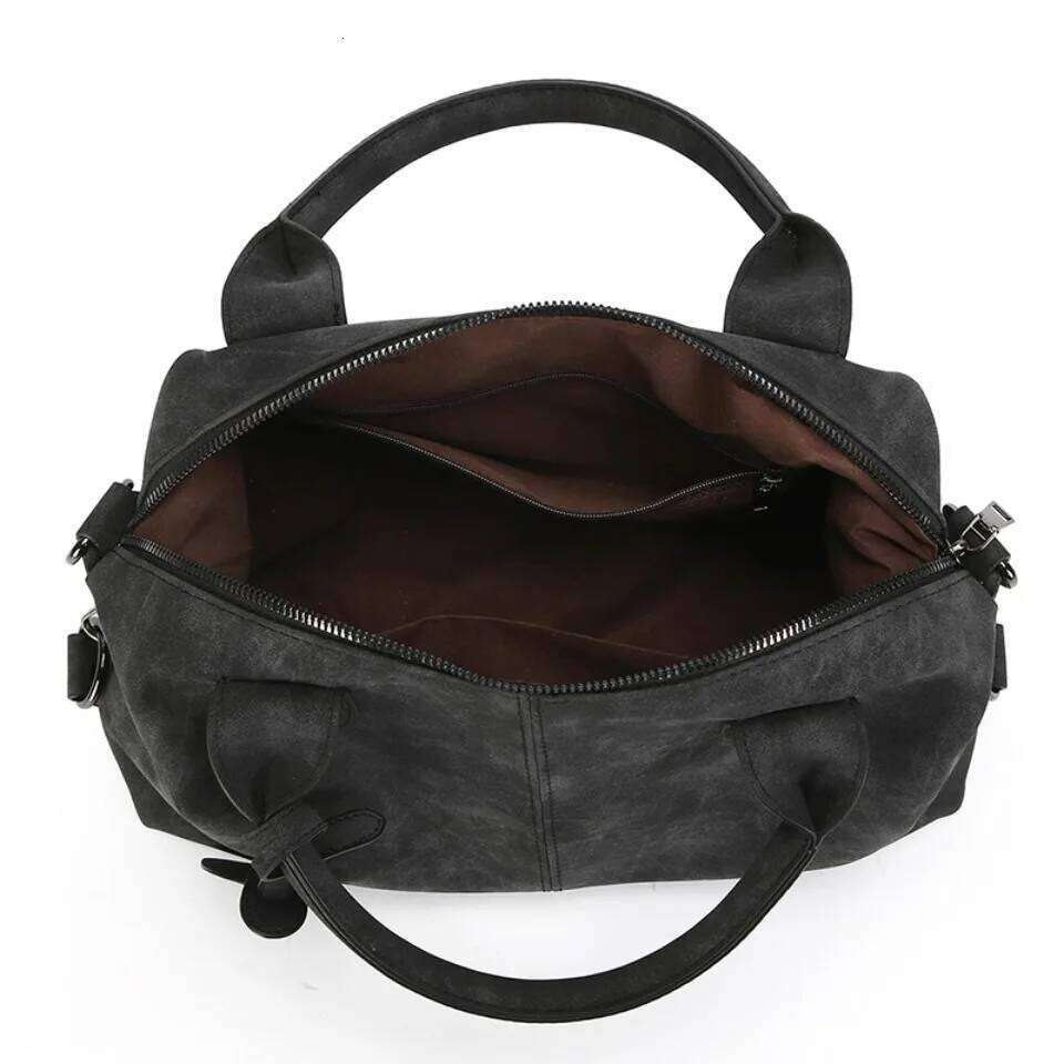 Large Capacity Shoulder Crossbody Hand Bags For Women Shopper Sac Quality Suede Leather Handbag Lady Travel Tote Bag Summer