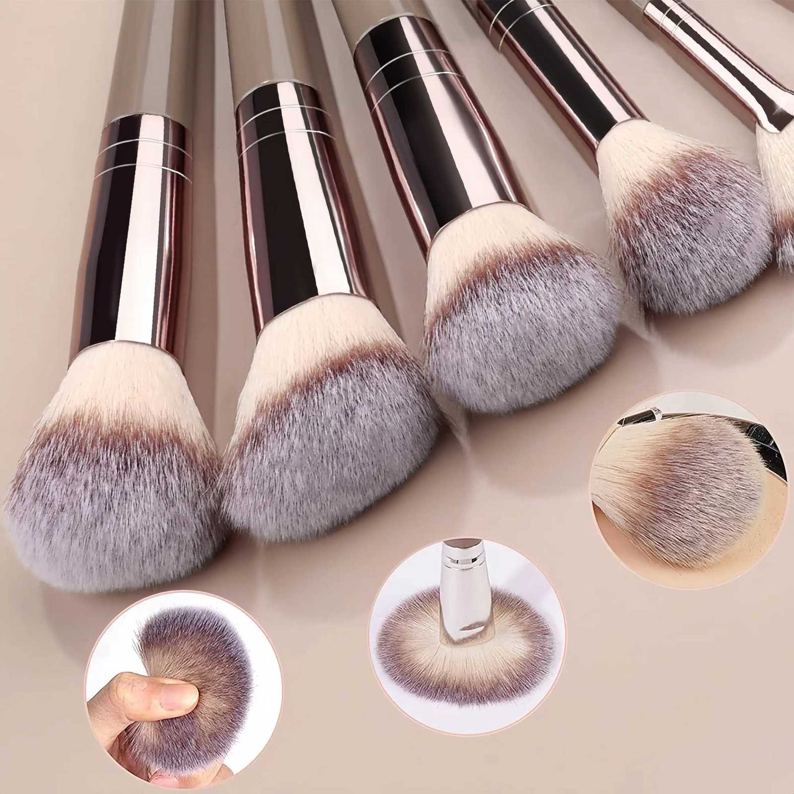 20-30Pcs Makeup Brushes Set Foundation Eyeshadow Blush Highlighter Soft Fluffy Concealer Kabuki Blending Brush Female Beauty Tool XJ2500716