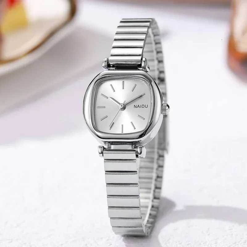 Brand Small Square Ladies es Adjustable Stainless Steel Strap Quartz Wristwatches for Women Fashion Luxury Gift Clock Y250715