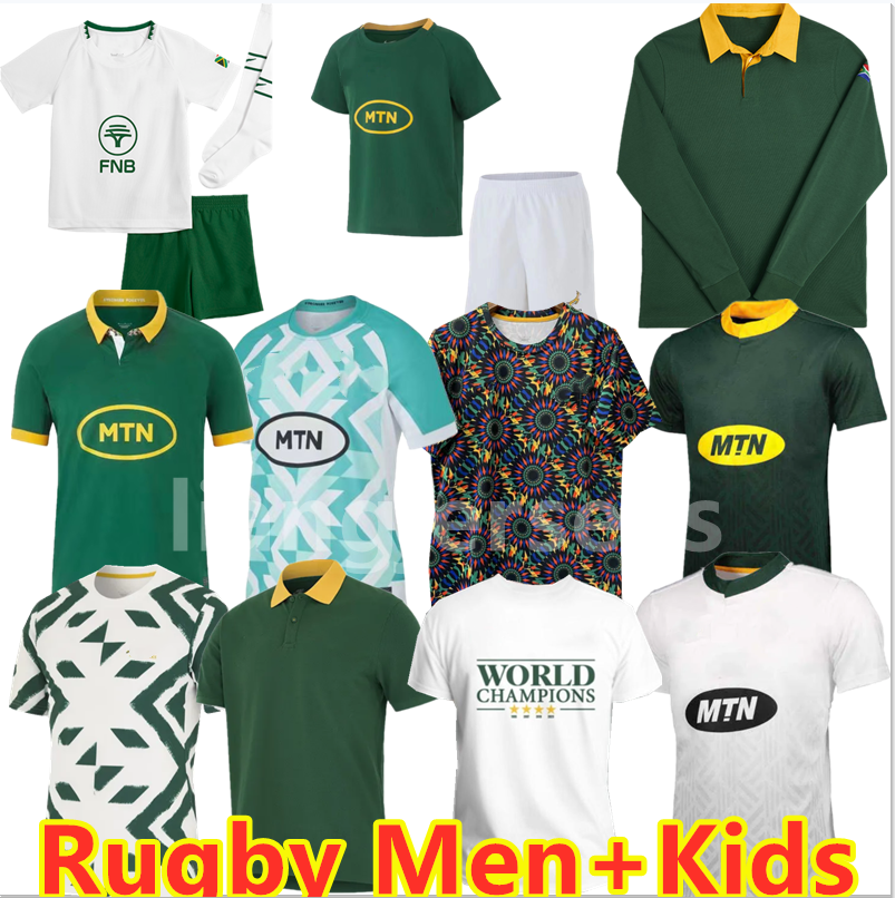 2025 2026 South Jerseys Africa Rugby Kids 23 24 25 26 Limited edition Home Away National Team Rugby Shirt