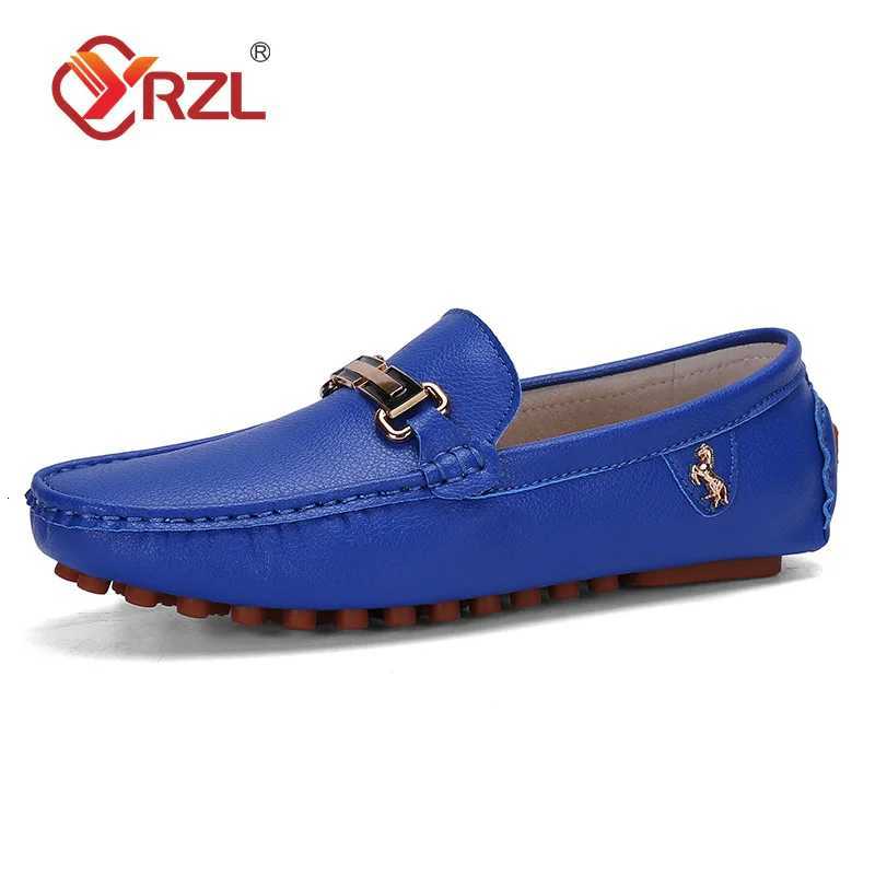100% Handmade PU Leather Loafers Men Casual Driving Flats Slip-on Shoes Luxury Comfy Moccasins White Loafers Shoes Men W250716