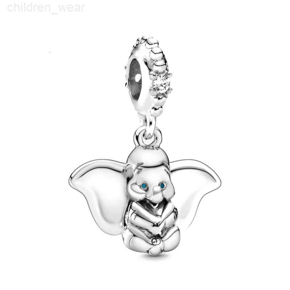 Disney New Disney Dumbo Mickey Chain Stitch Dalmatians Pendant Charms Beads For Original 925 Sterling Silver Bracelet Necklace Jewelry W20250716