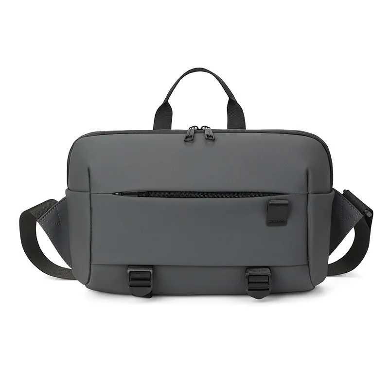 Mens Bag With Large Capacity Trendy Versatile able Casual Simple Waterproof Single Shoulder Cross Body Bag