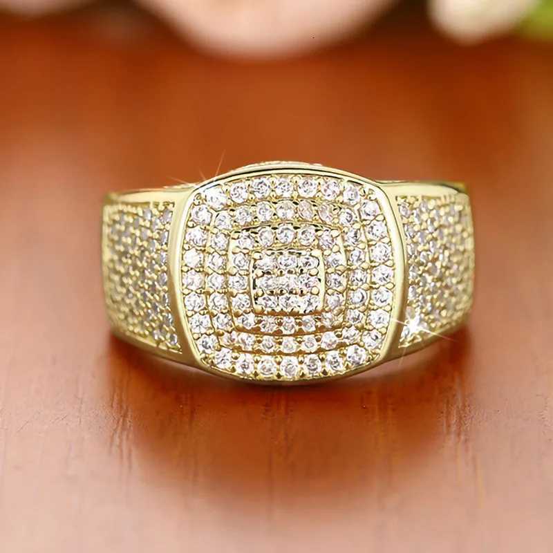 925 Sterling Silver Square Cut Shiny Zircon Elegant Wedding Engagement Promise Ring For Women Girls Valentines Day Jewelry S250716