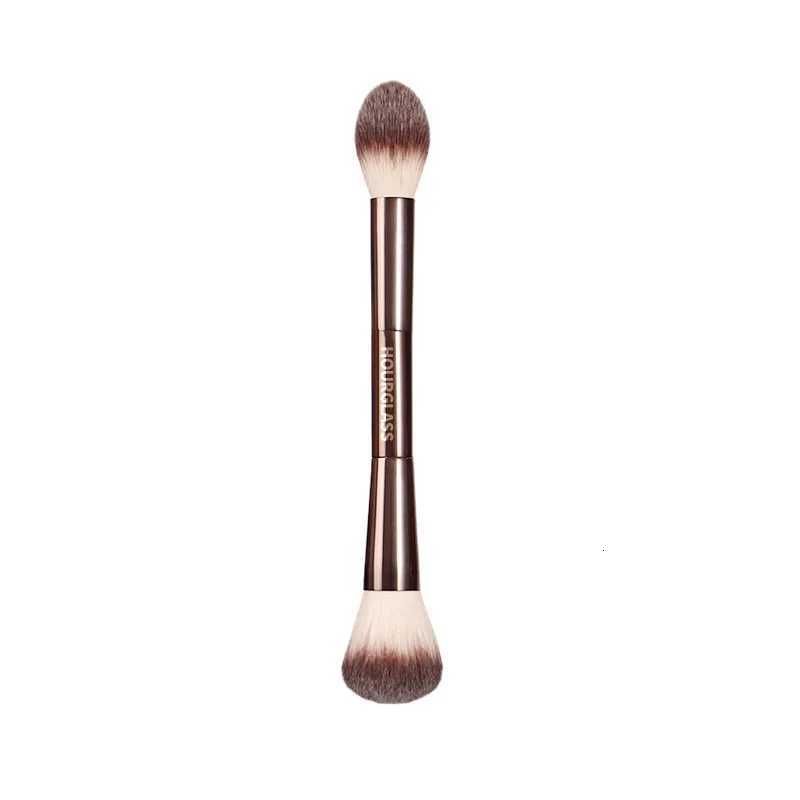 1 pc Lighting Edit Makeup Brushes Powder Contour Makeup Brush Blusher Bronzer Exquisite Professional Metal Handle with Box XJ2500716